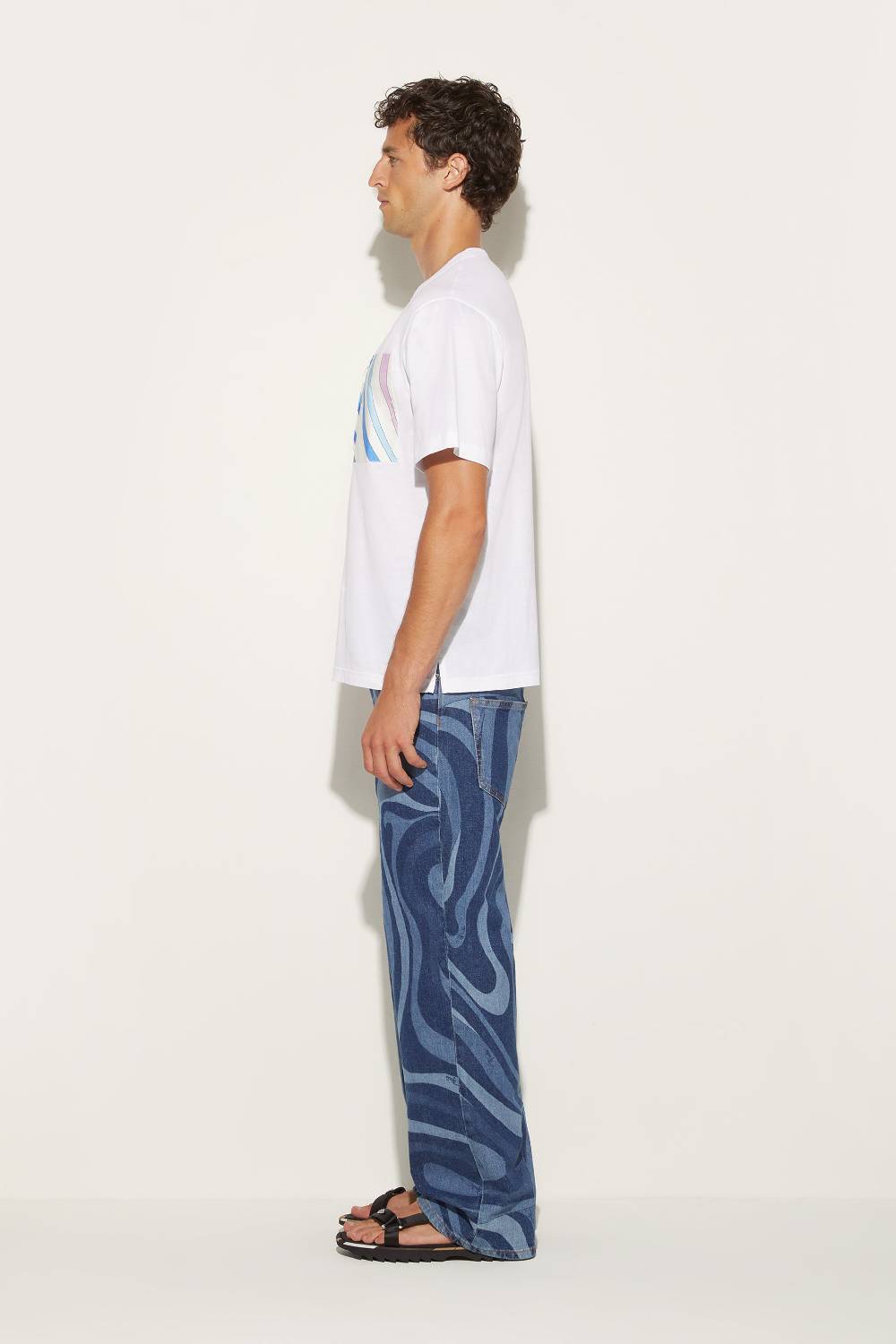 Pucci T-shirt con inserto Marmo Affare Del Giorno
