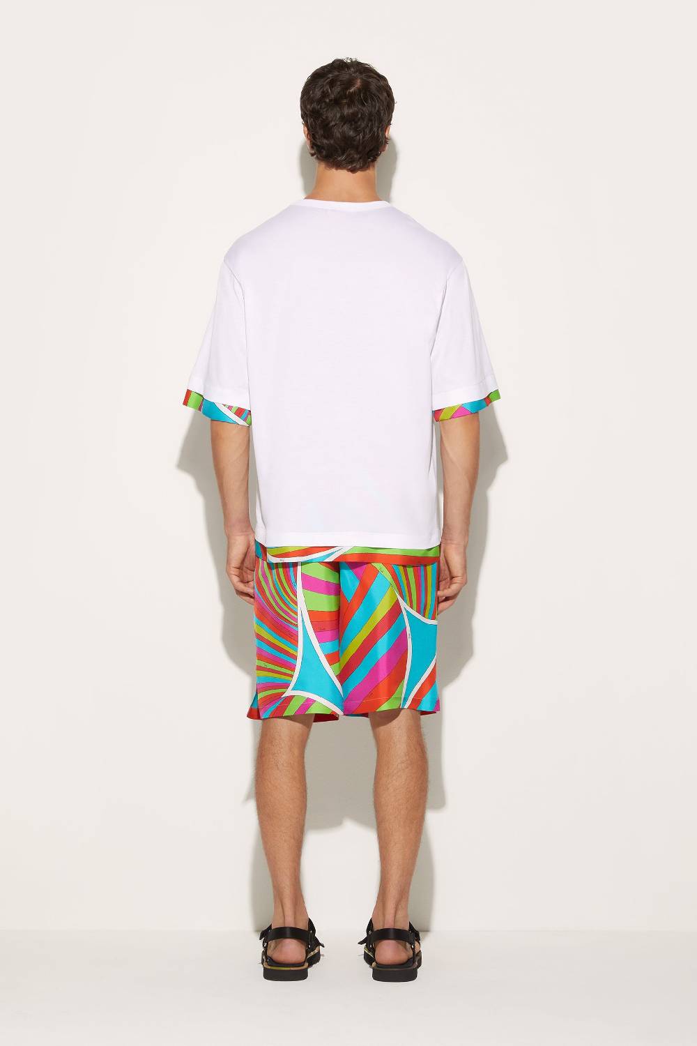 Pucci T-shirt con finiture Iride Prezzo Ridotto