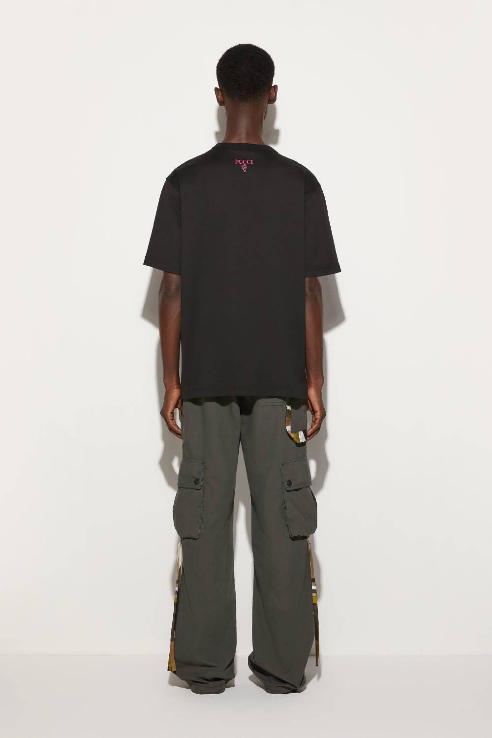 Pucci T-shirt con inserto Marmo Novità