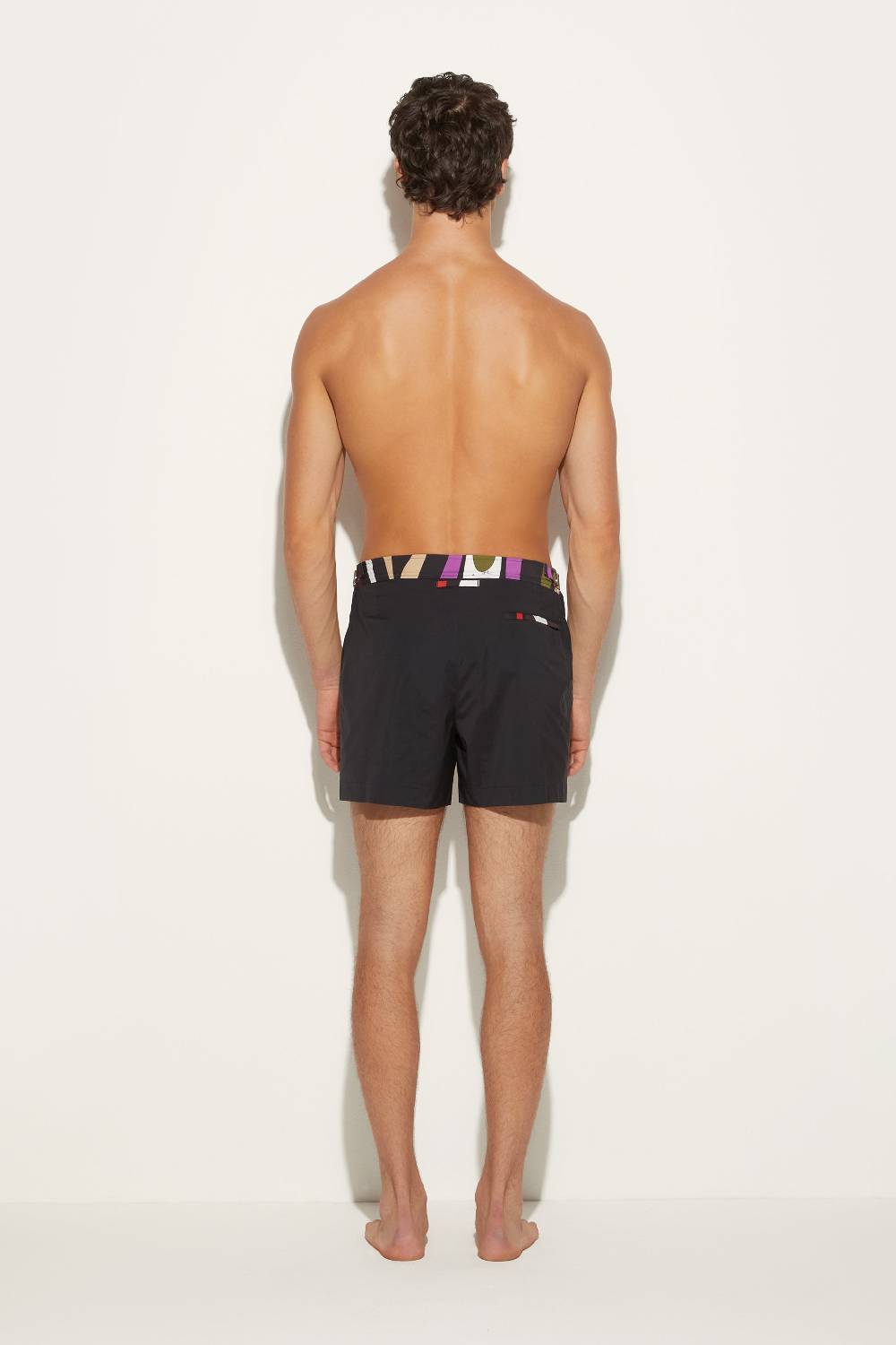Pucci Shorts da mare con finiture Marmo Presa