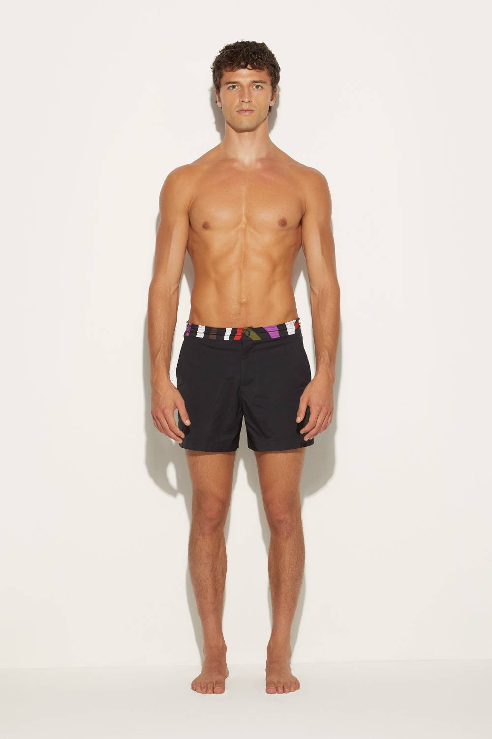 Pucci Shorts da mare con finiture Marmo Presa