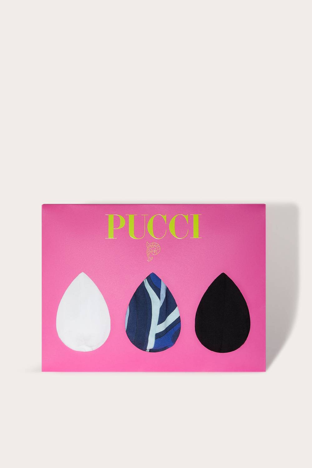Pucci 3 Pack Slip con logo jacquard Offerta