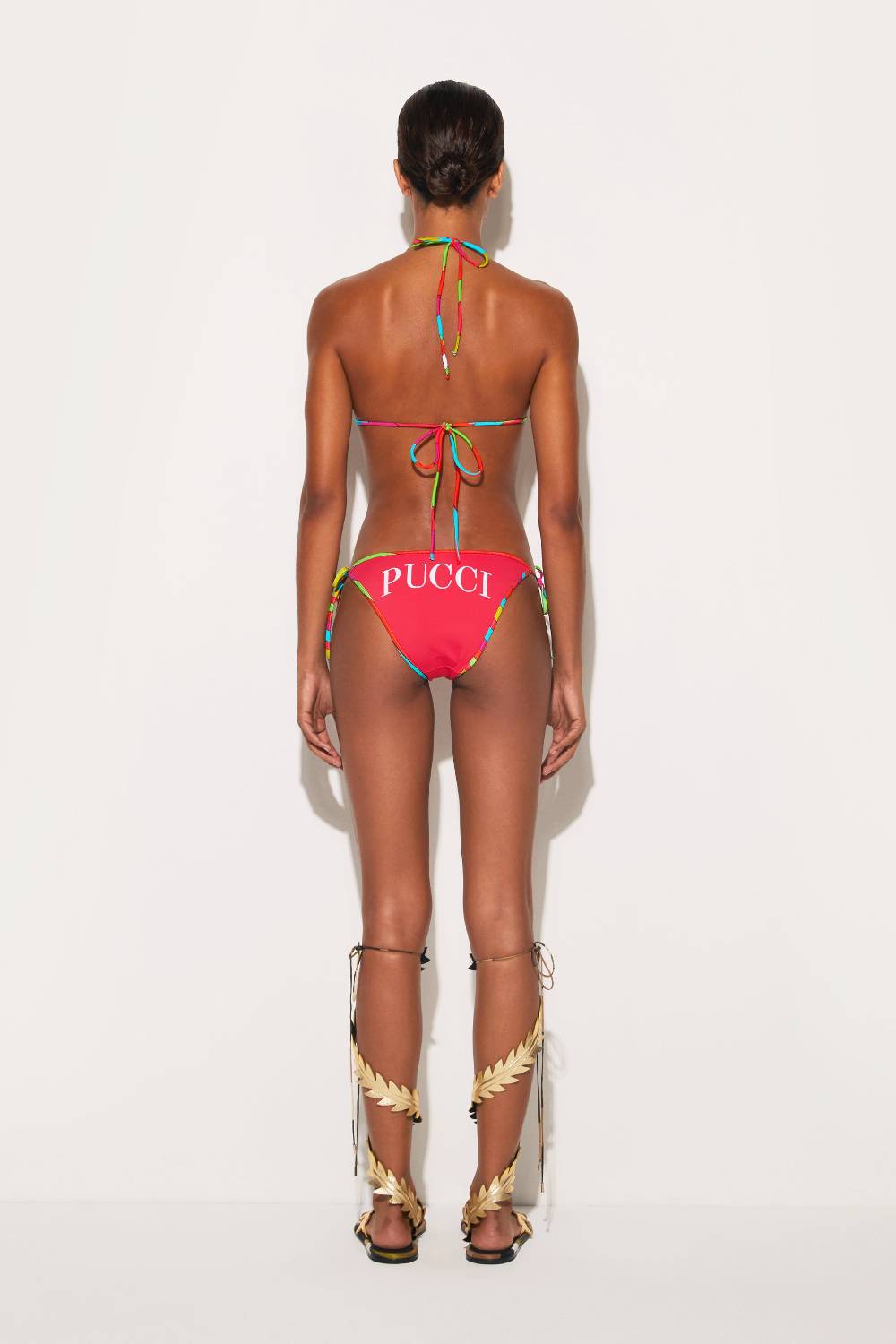 Pucci Slip bikini con stampa Pucci P Vendita Economica