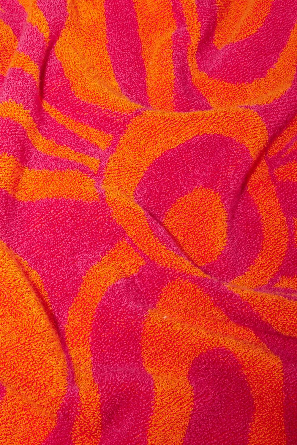Pucci Telo mare jacquard con motivo Marmo 2025
