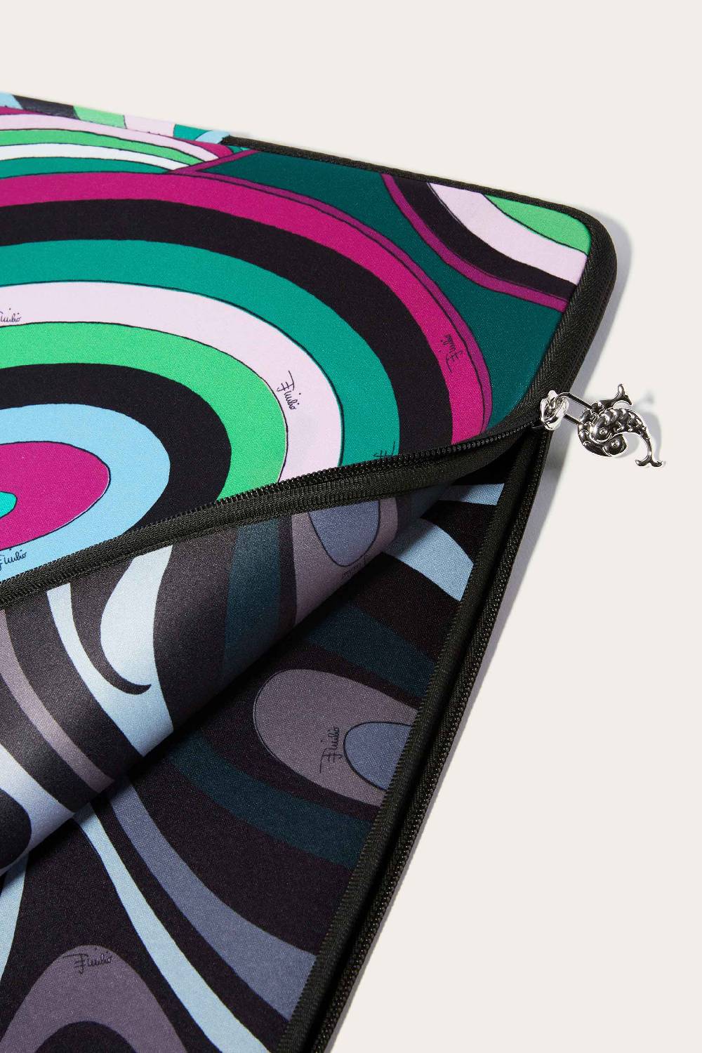 Pucci Iride-Print Laptop Case Pezzi Unici