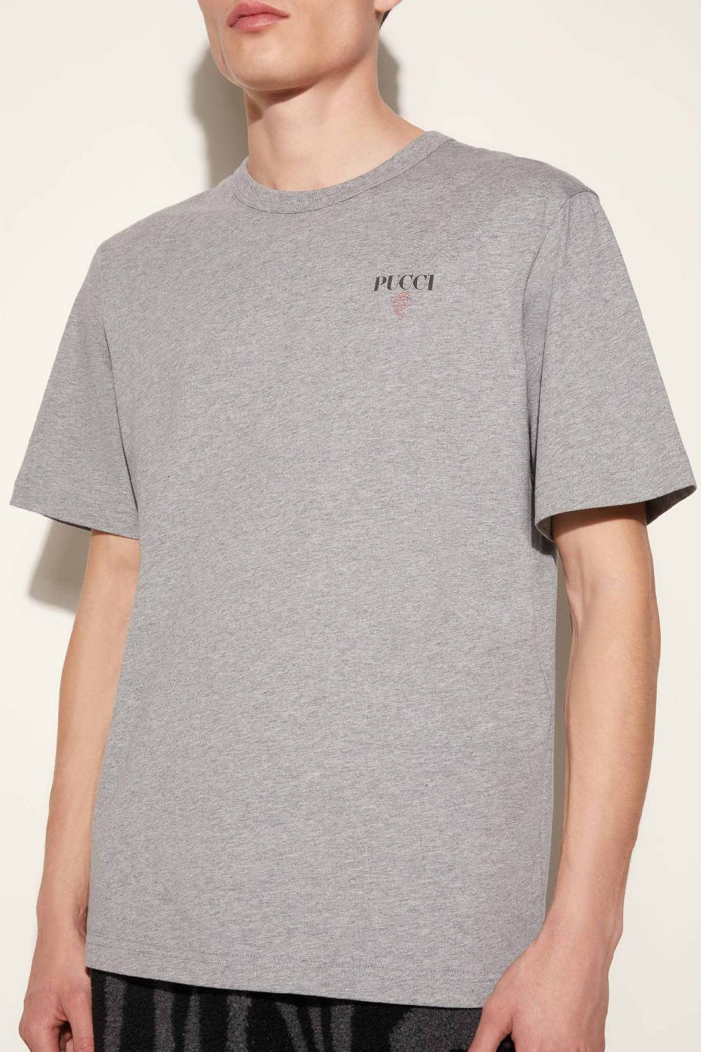 Pucci T-shirt con logo Pesci Qualità Garantita