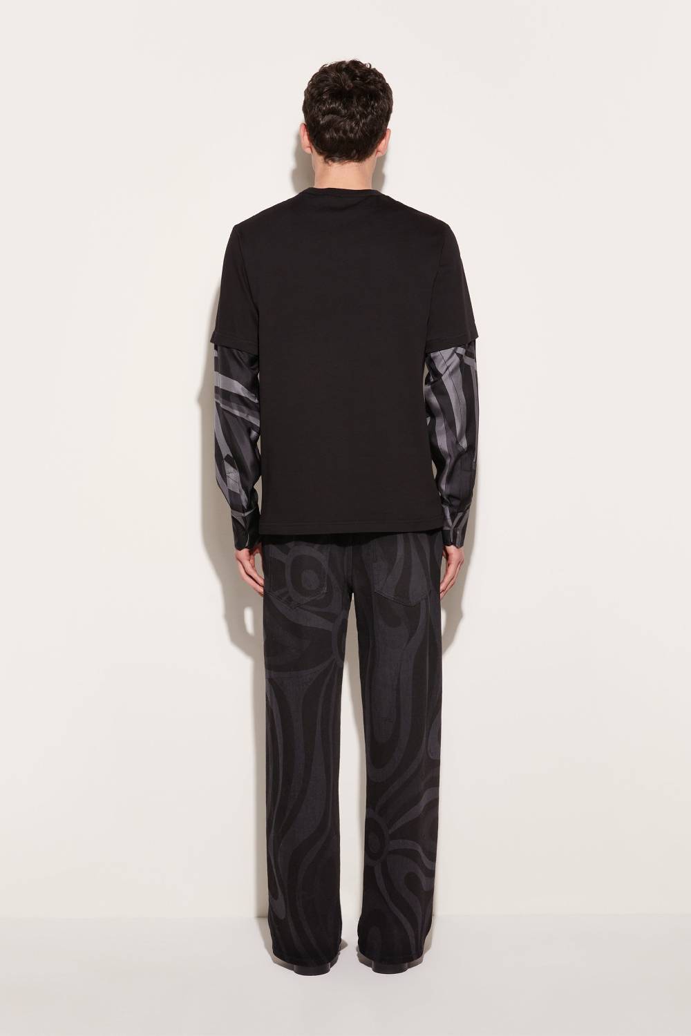 Pucci Top a strati con inserti Iride Prezzo Ridotto