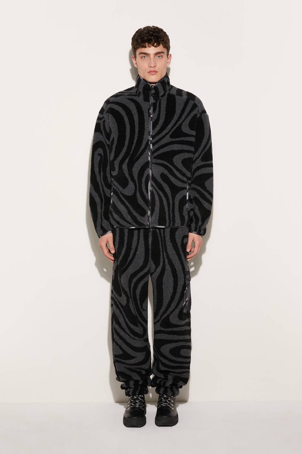 Pucci Giacca jacquard con motivo Marmo Sottocosto