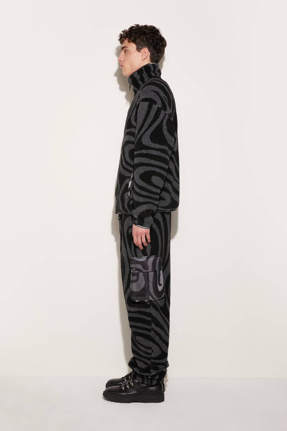 Pucci Giacca jacquard con motivo Marmo Sottocosto