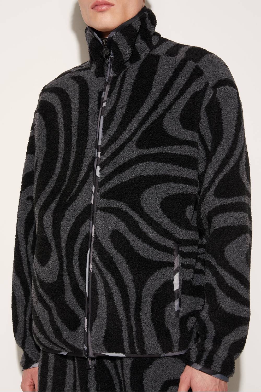 Pucci Giacca jacquard con motivo Marmo Sottocosto