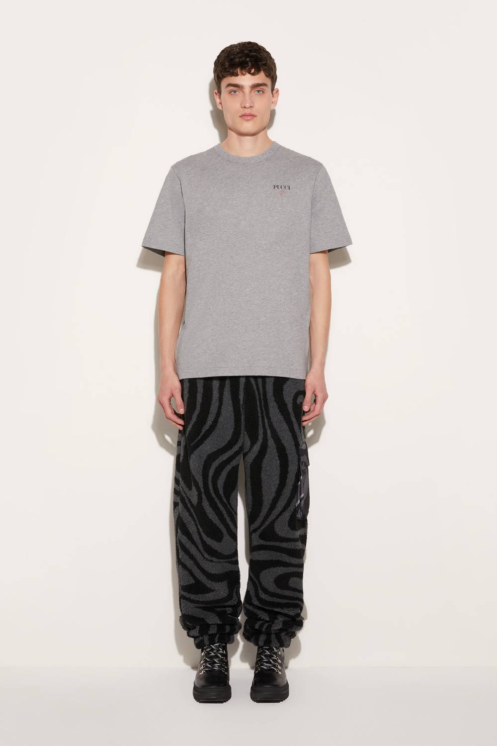 Pucci Pantaloni jacquard con motivo Marmo Convenienza