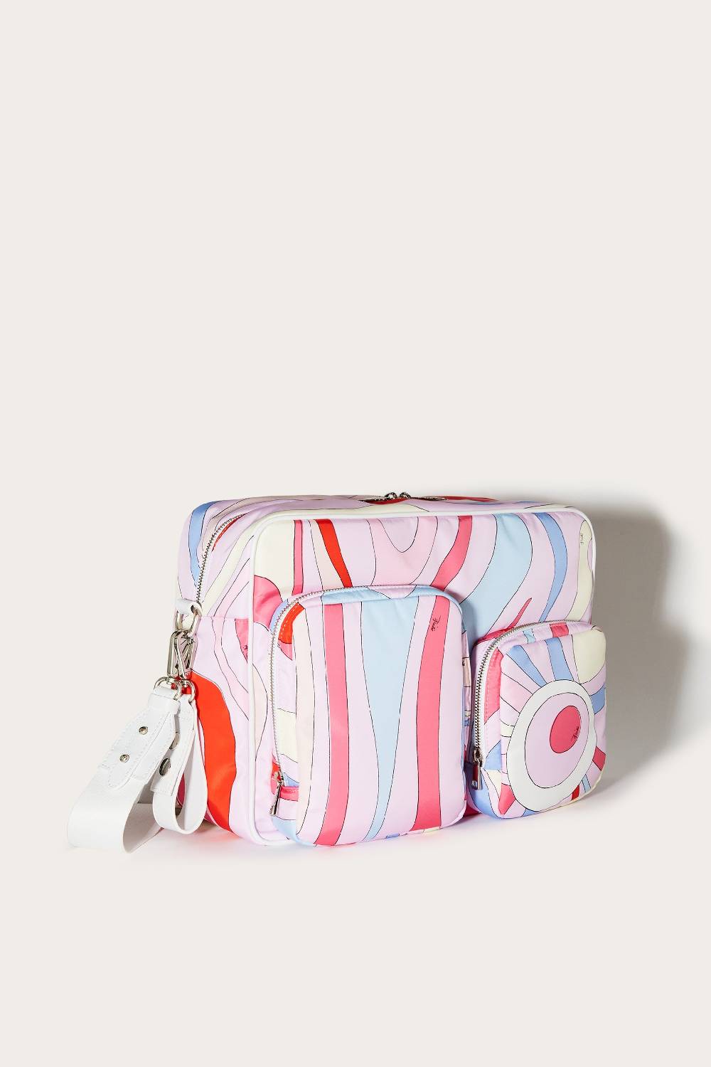 Pucci Borsa fasciatoio con stampa Marmo Presa