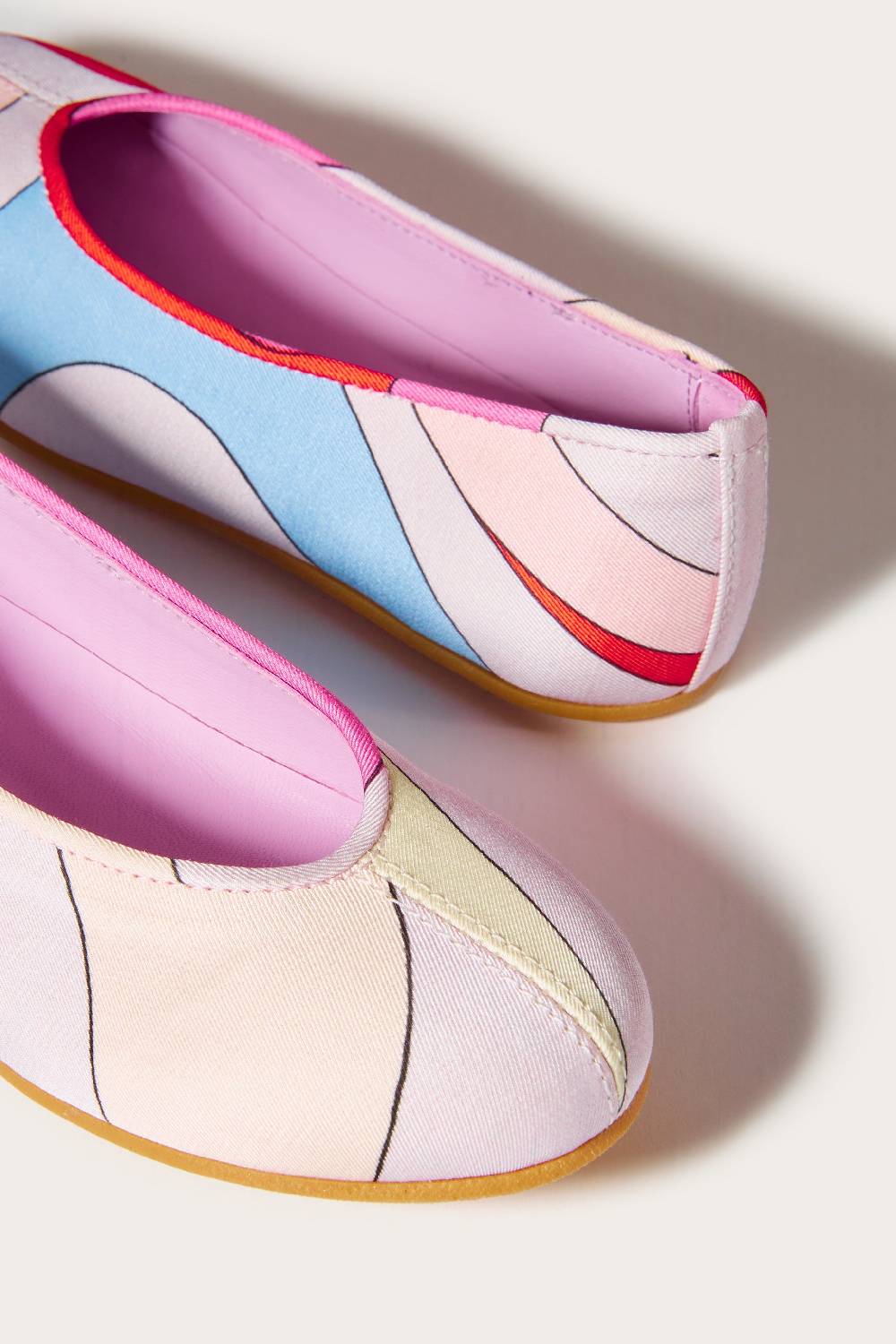 Pucci Ballerine con stampa Marmo Offerta