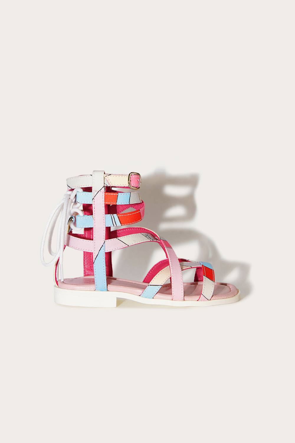 Pucci Sandali con stampa Iride In Vendita