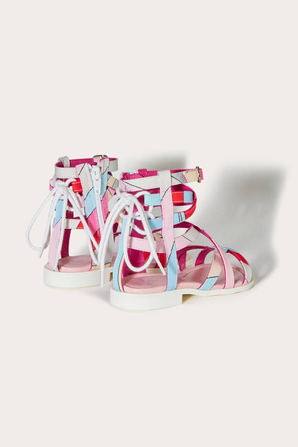 Pucci Sandali con stampa Iride In Vendita
