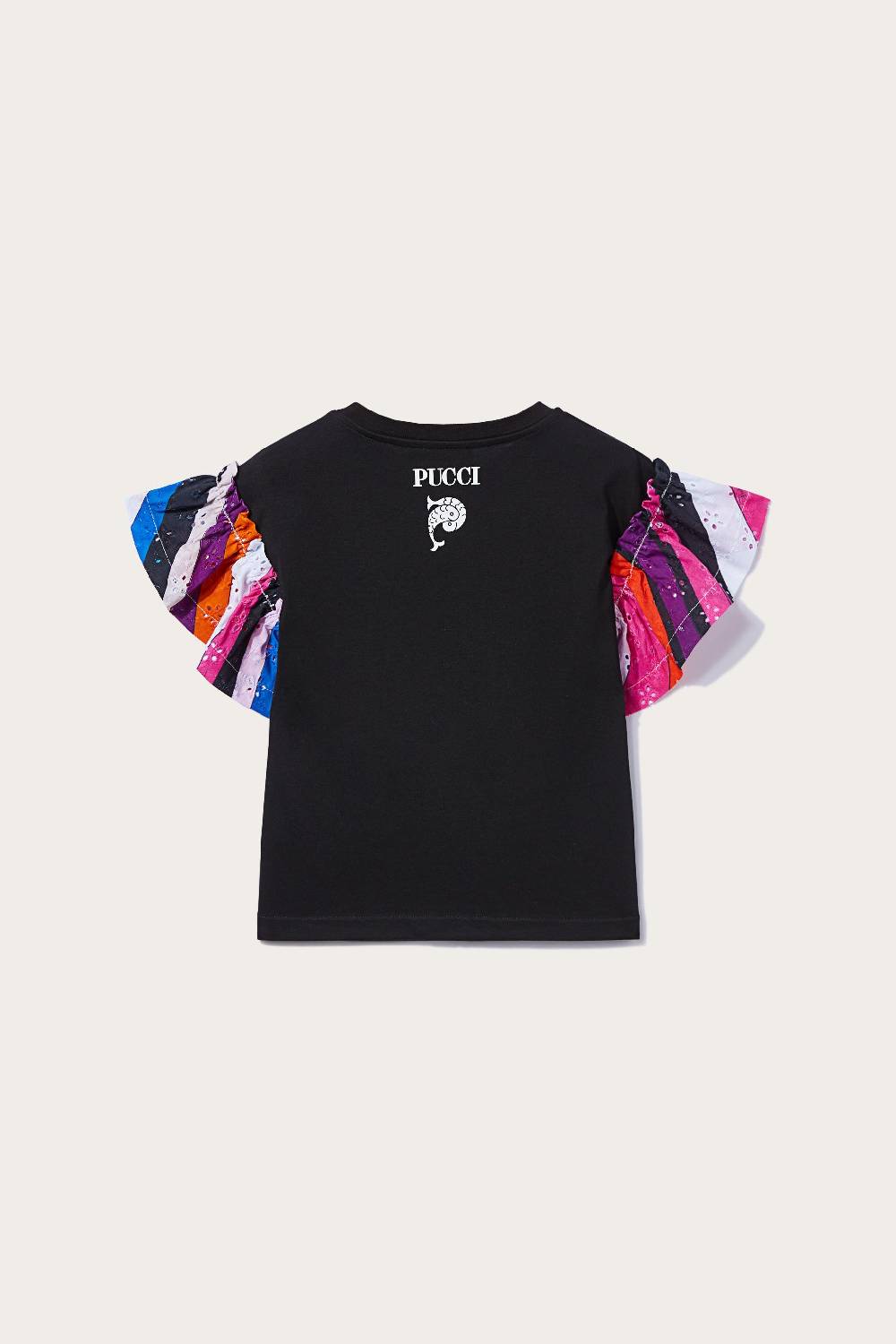 Pucci T-shirt con inserti Iride Hotsell
