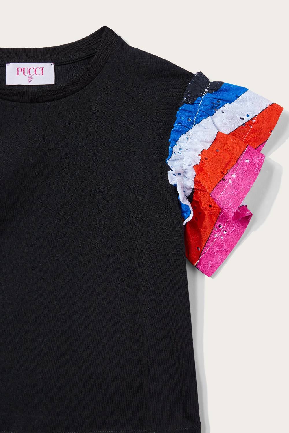 Pucci T-shirt con inserti Iride Hotsell