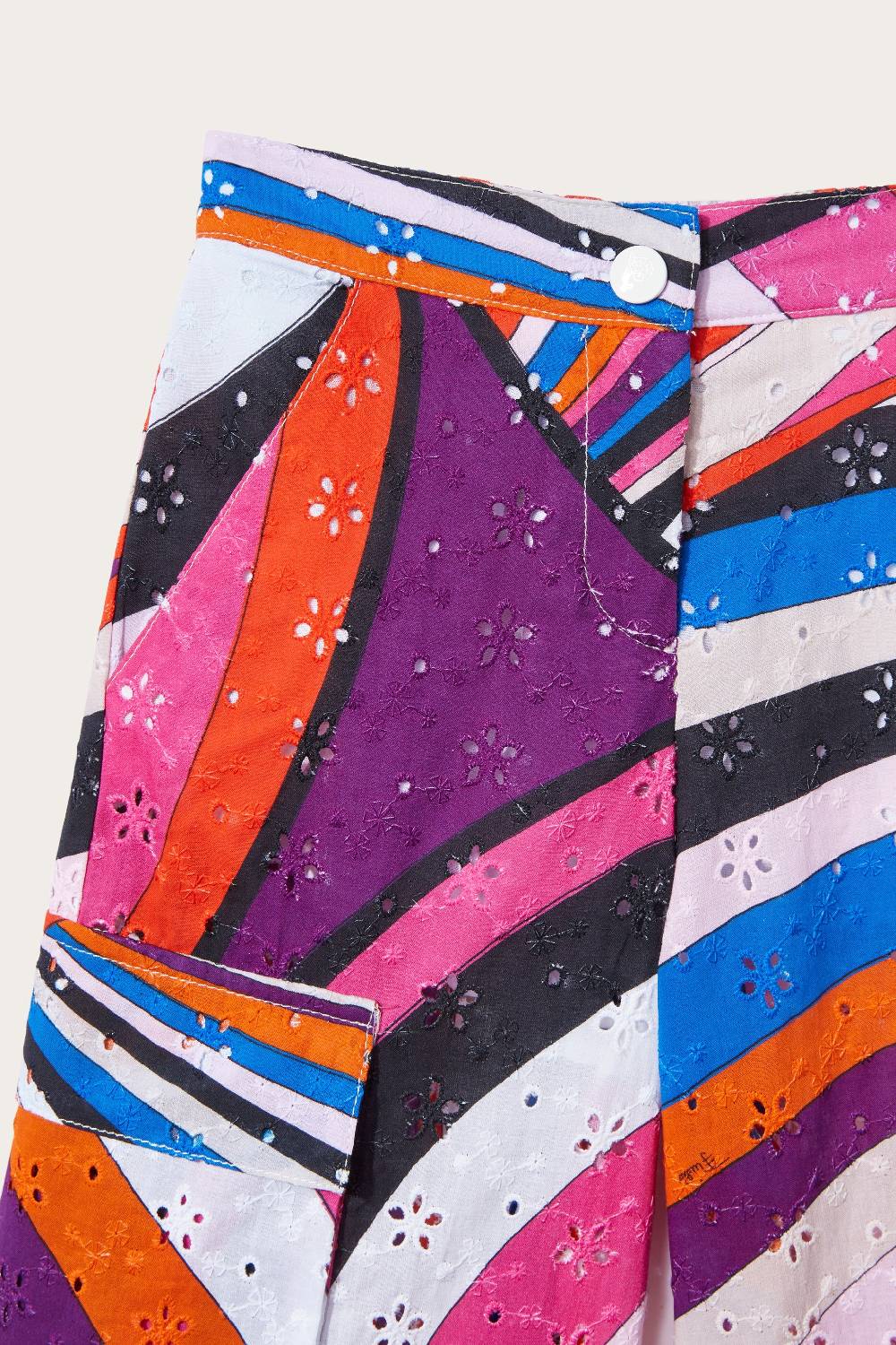 Pucci Pantaloni con stampa Iride Vendita Calda