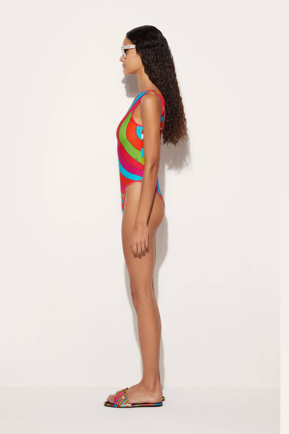 Pucci Costume con stampa Iride In Linea