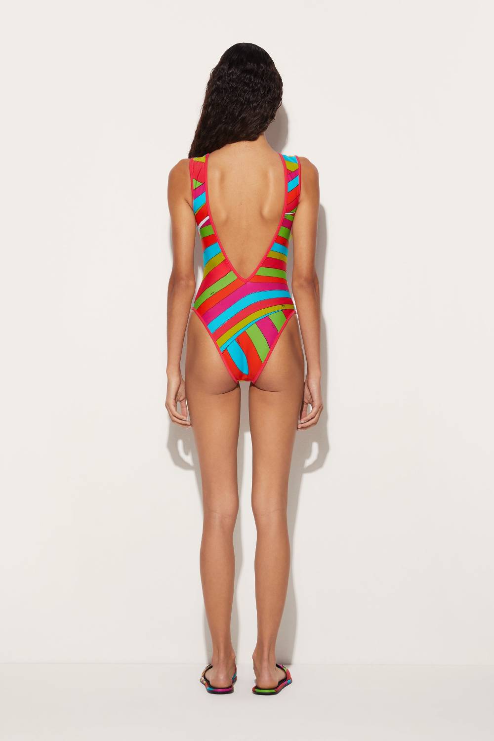 Pucci Costume con stampa Iride In Linea