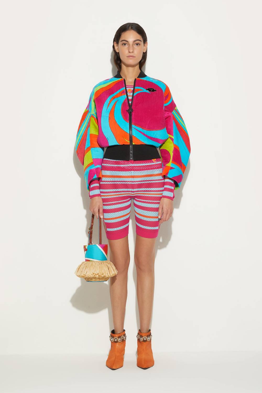 Pucci Bomber in spugna con stampa Cigni Promozione