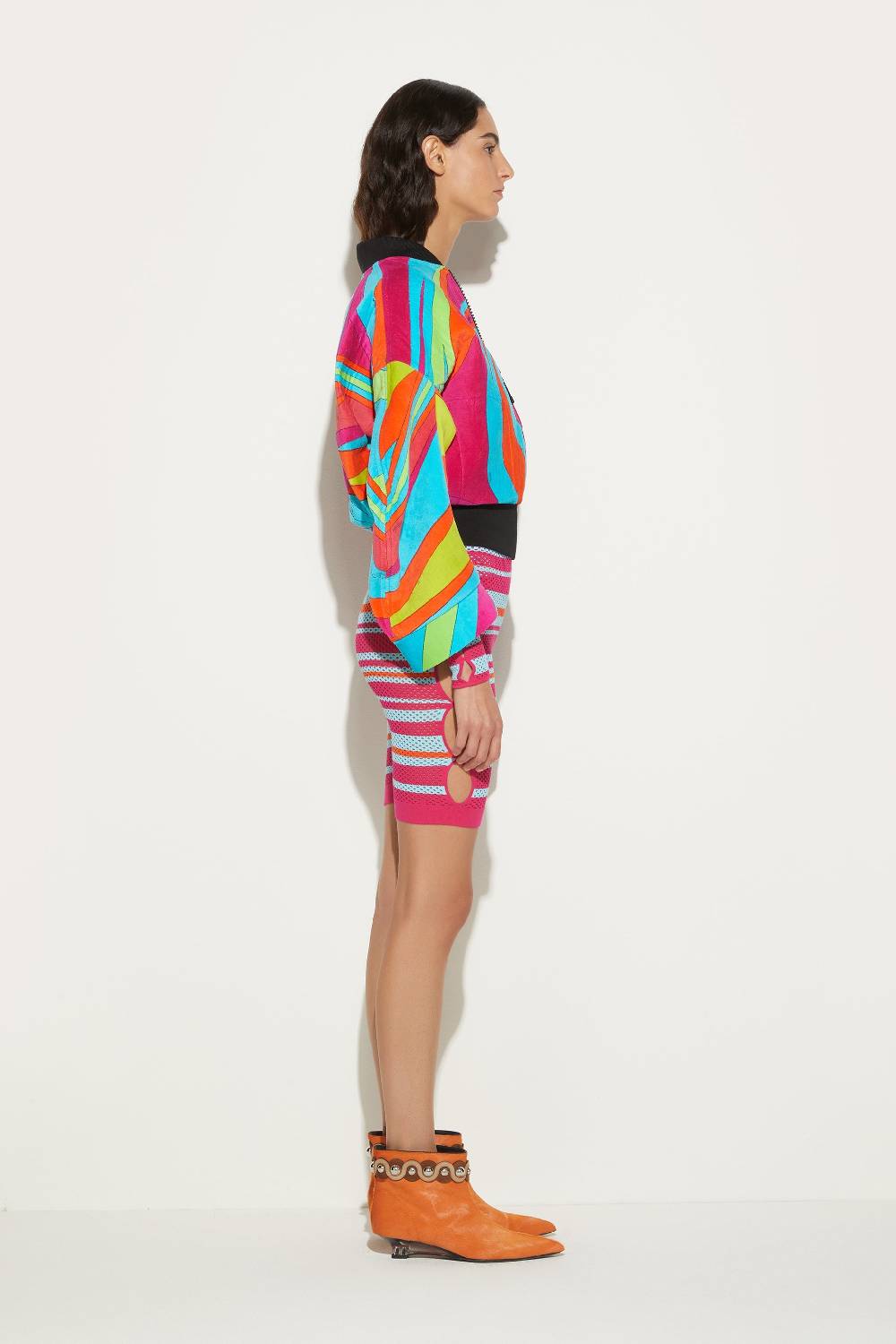Pucci Bomber in spugna con stampa Cigni Promozione