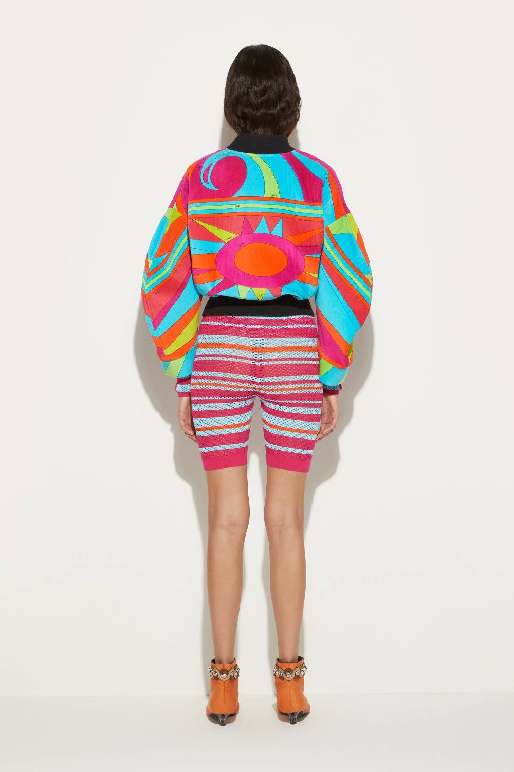 Pucci Bomber in spugna con stampa Cigni Promozione