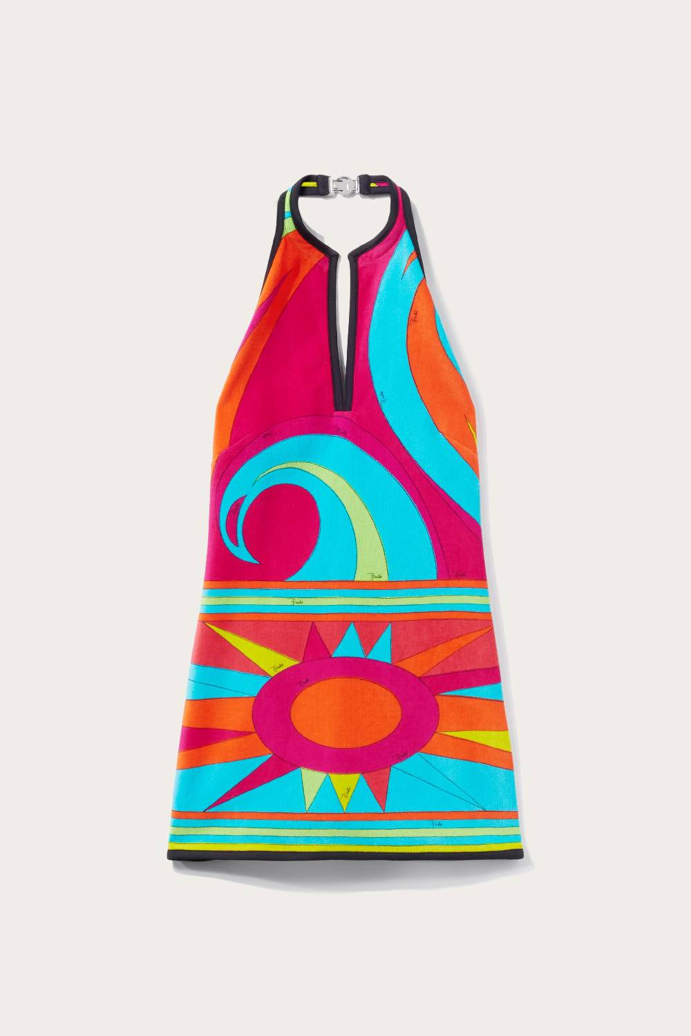 Pucci Mini abito con stampa Cigni Spedizione Gratuita