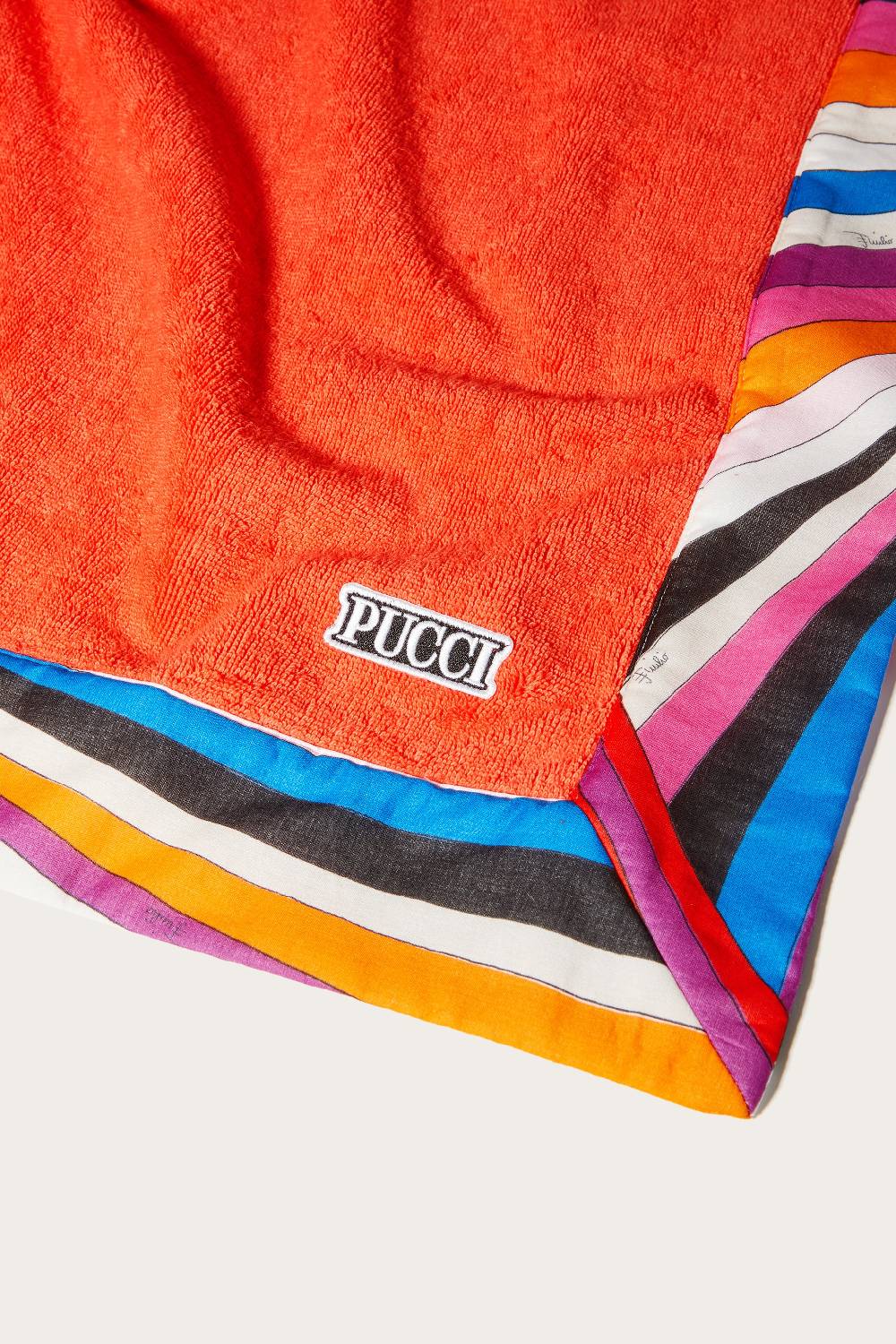 Pucci Coperta neonato con stampa Iride Sconto