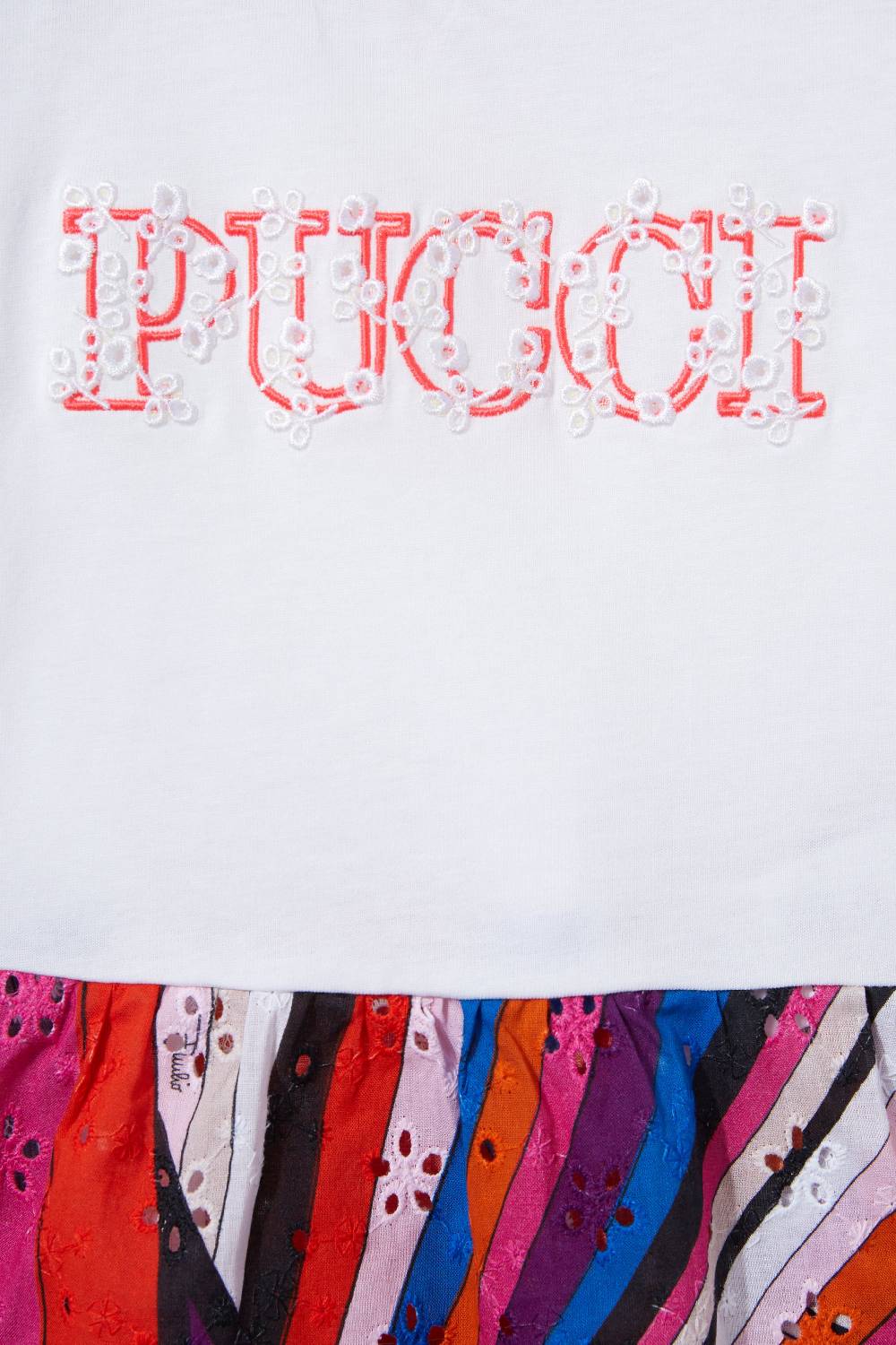 Pucci T-shirt con inserto Iride 2025