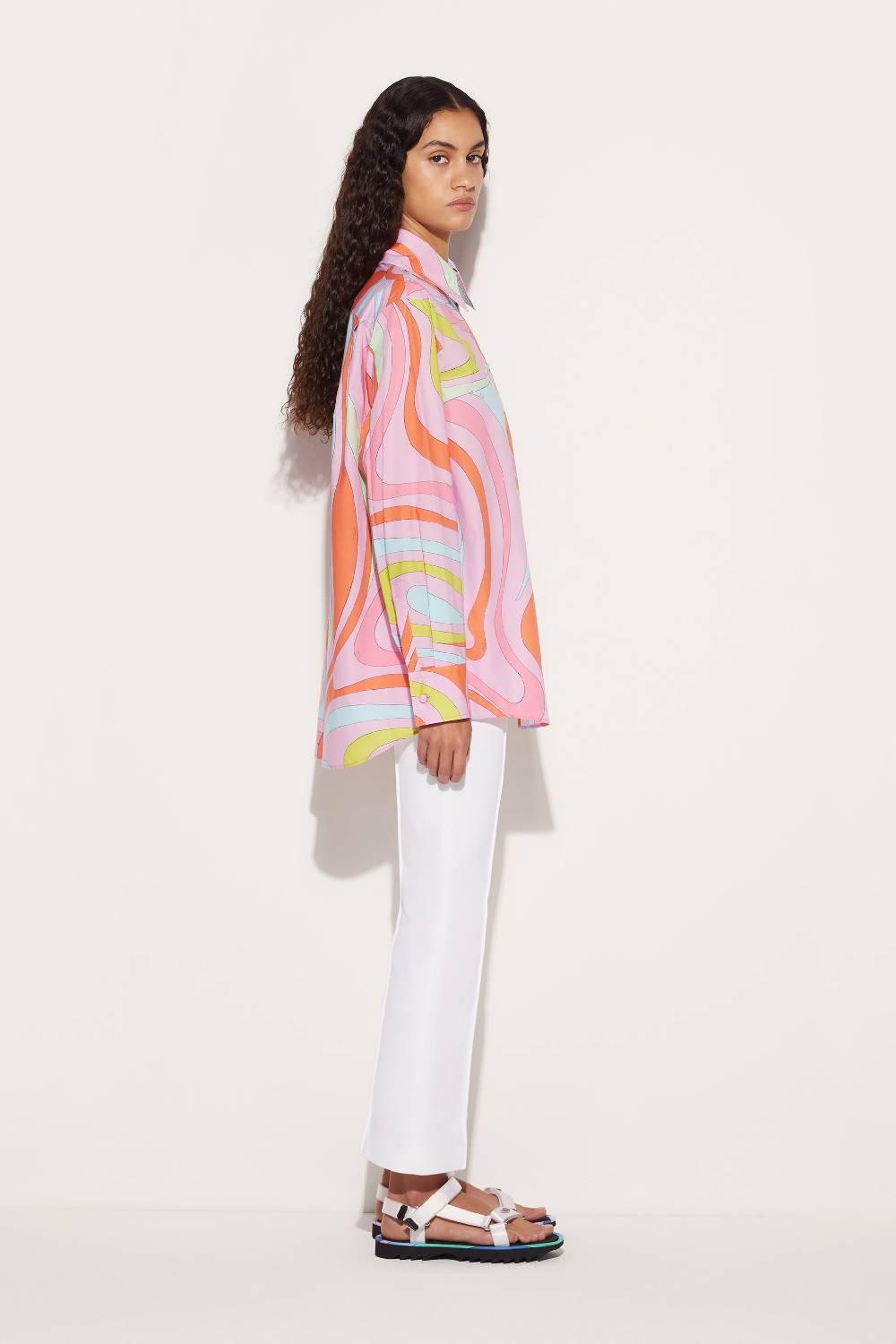 Pucci Camicia con stampa Marmo Offerta