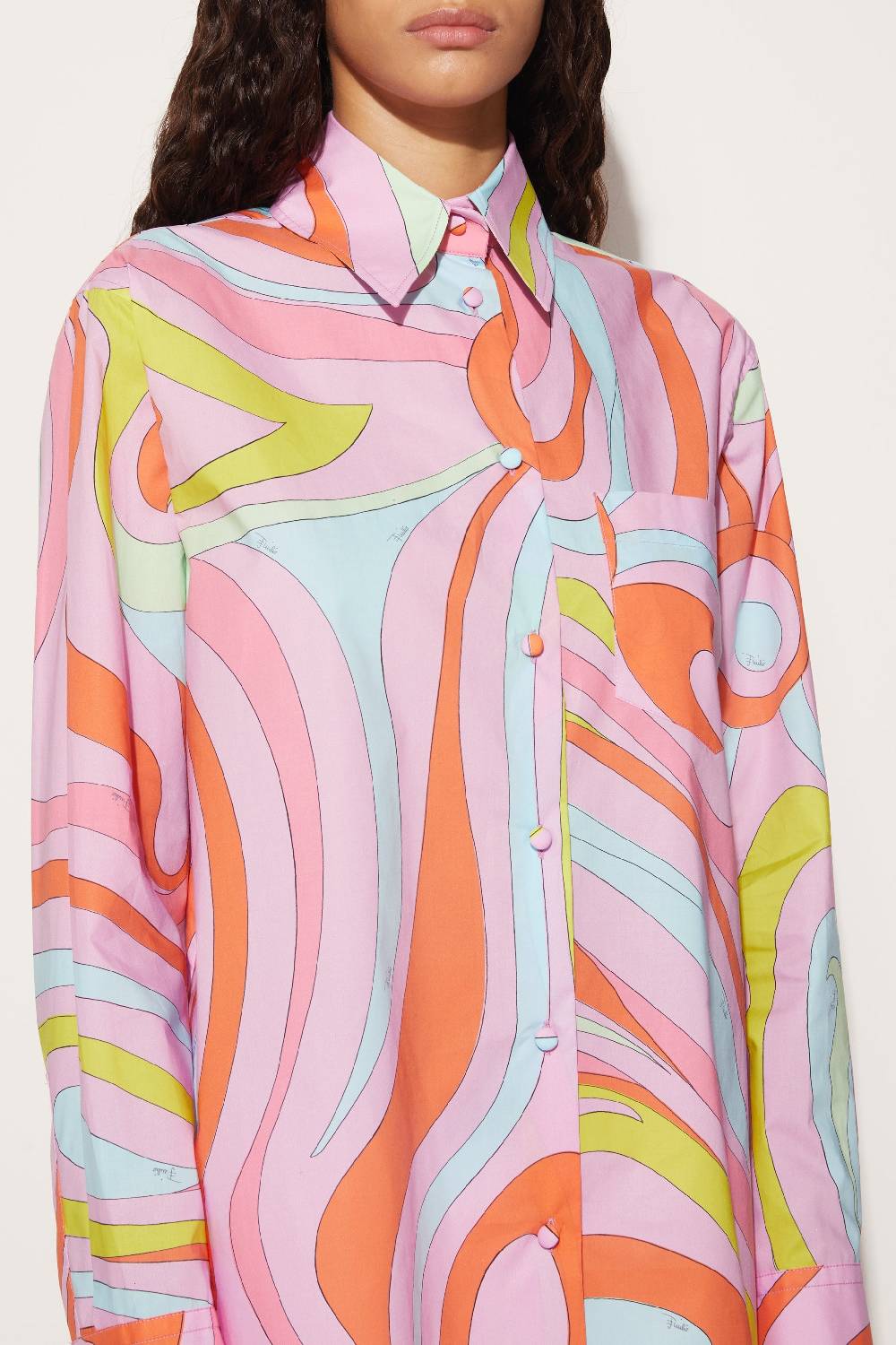 Pucci Camicia con stampa Marmo Offerta