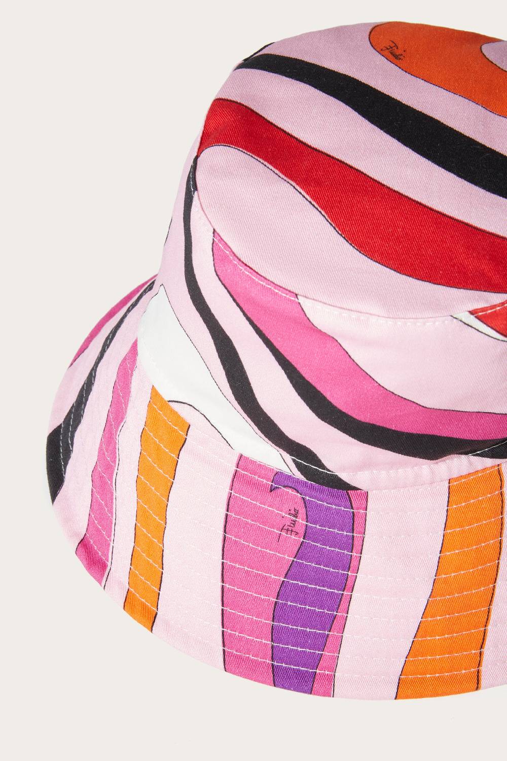 Pucci Cappello da pescatore con stampa Marmo Italia