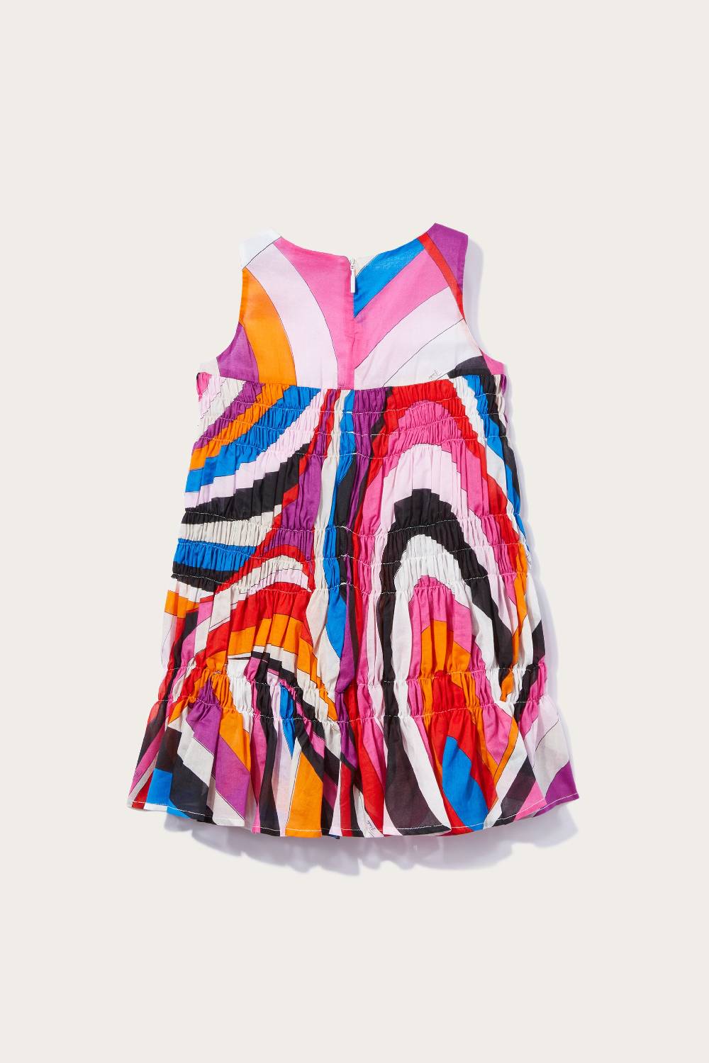 Pucci Abito a punto smock con stampa Iride Promozione