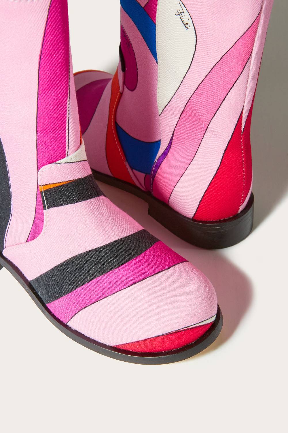 Pucci Stivali con stampa Marmo Vendita Calda