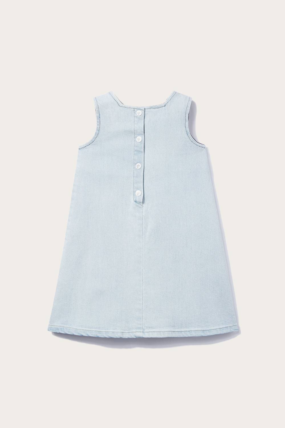 Pucci Abito in denim con inserti Marmo Pezzi Unici