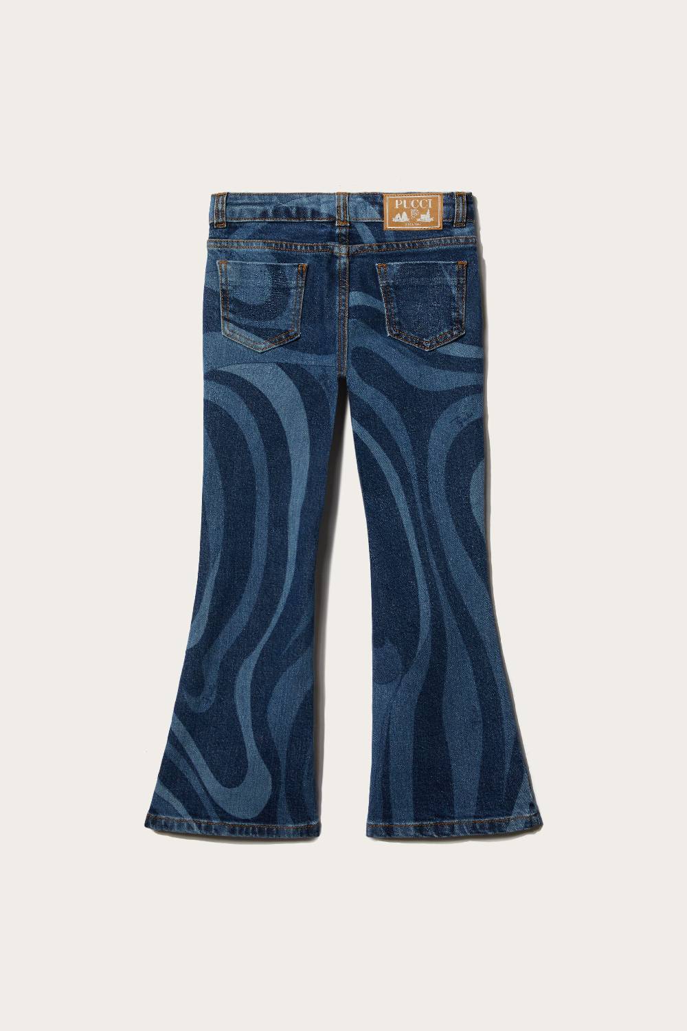 Pucci Marmo-Print Flared Jeans Acquista Ora