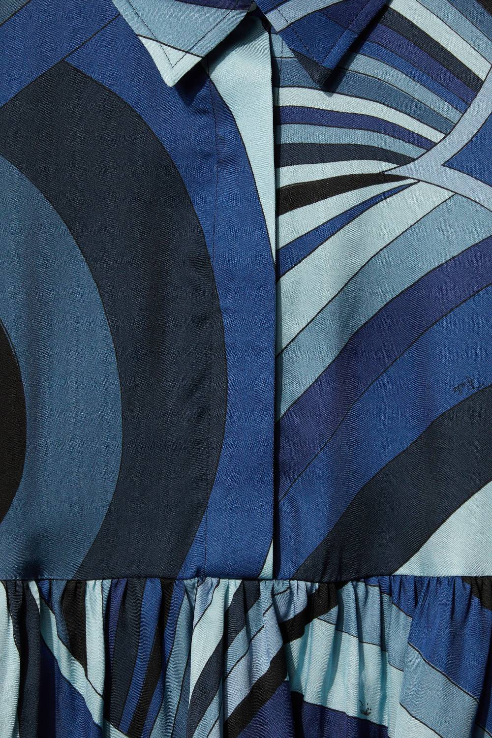 Pucci Iride-Print Dress Sottocosto