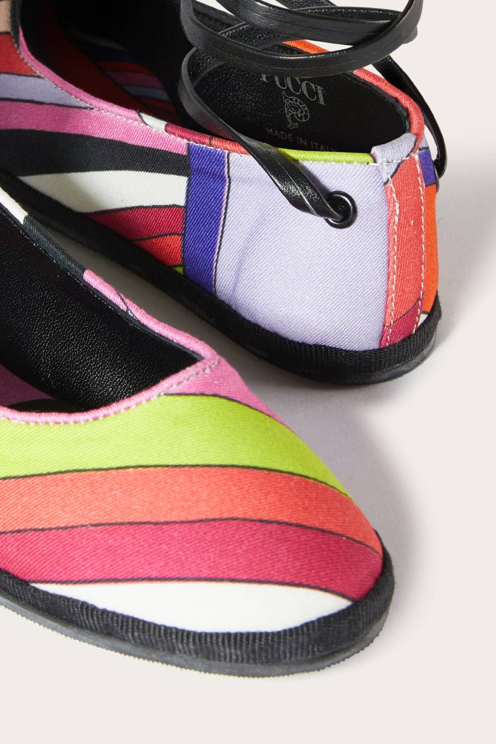 Pucci Iride-Print Ballet Pumps Moda