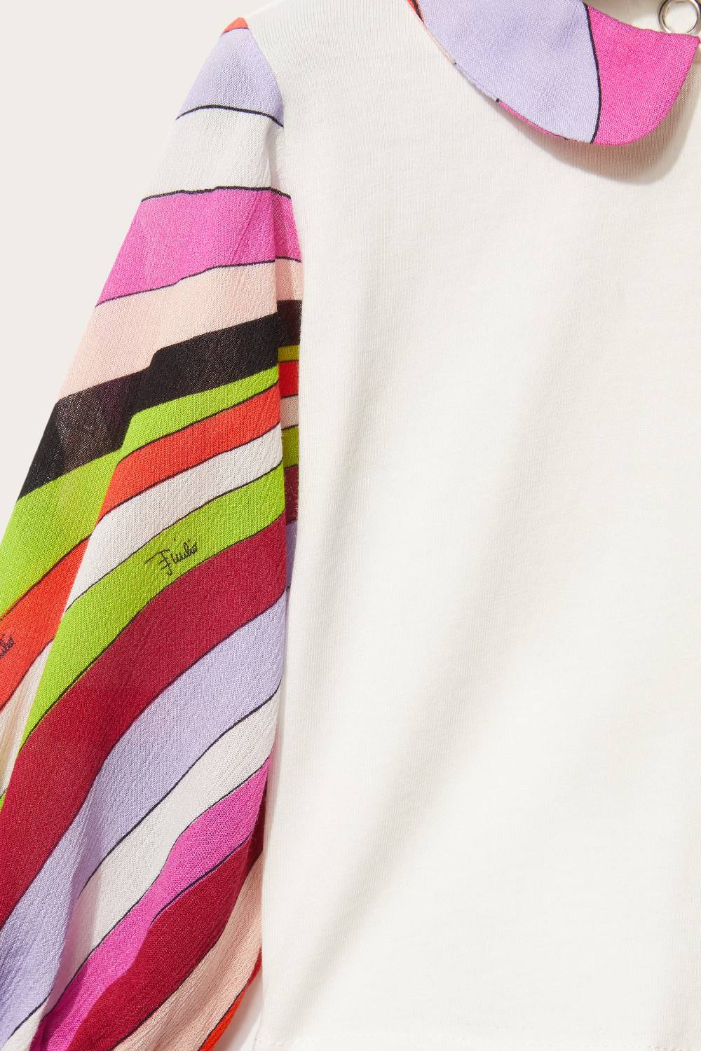 Pucci Iride-Print Cotton Top Saldi