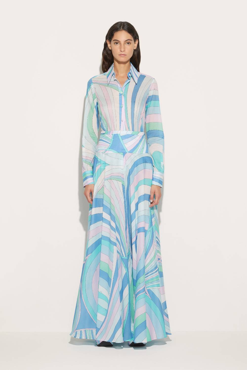 Pucci Camicia con stampa Iride Soddisfazione Garantita