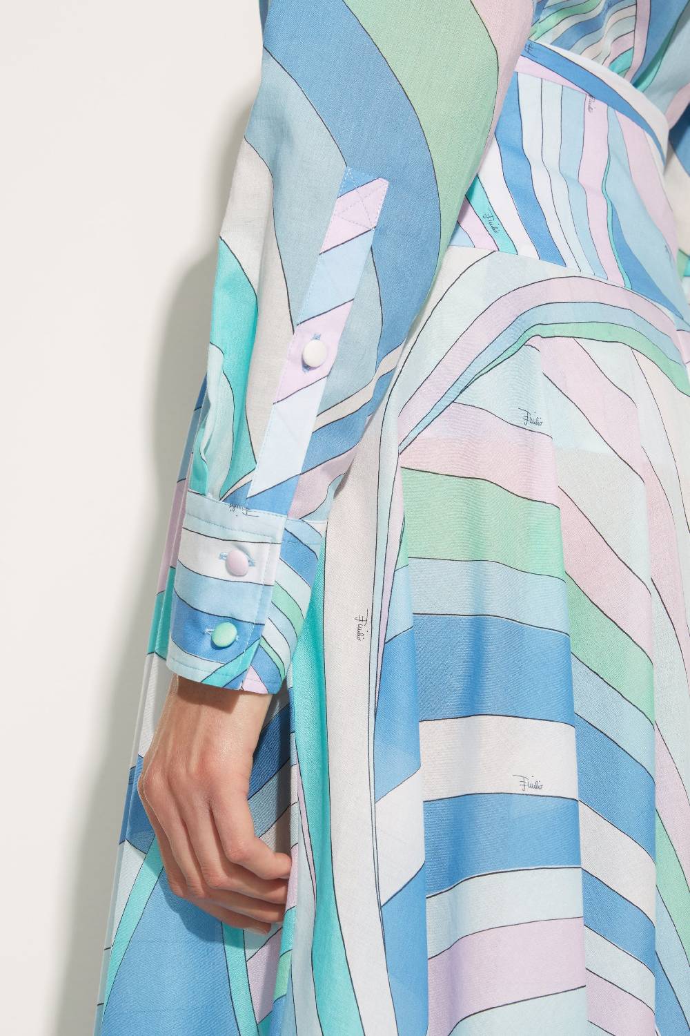 Pucci Camicia con stampa Iride Soddisfazione Garantita