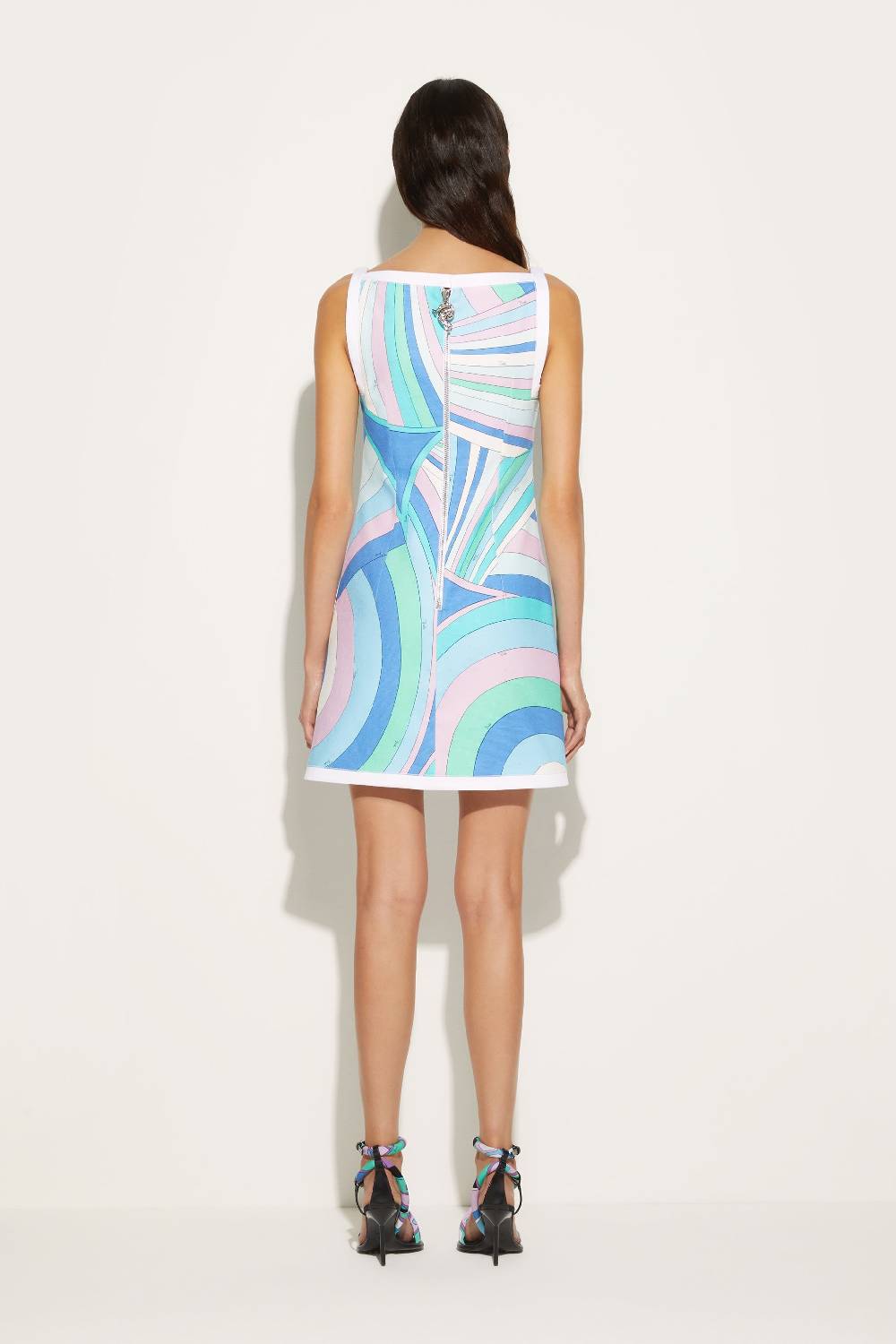 Pucci Mini abito con cut-out e stampa Iride Fino Al -60%