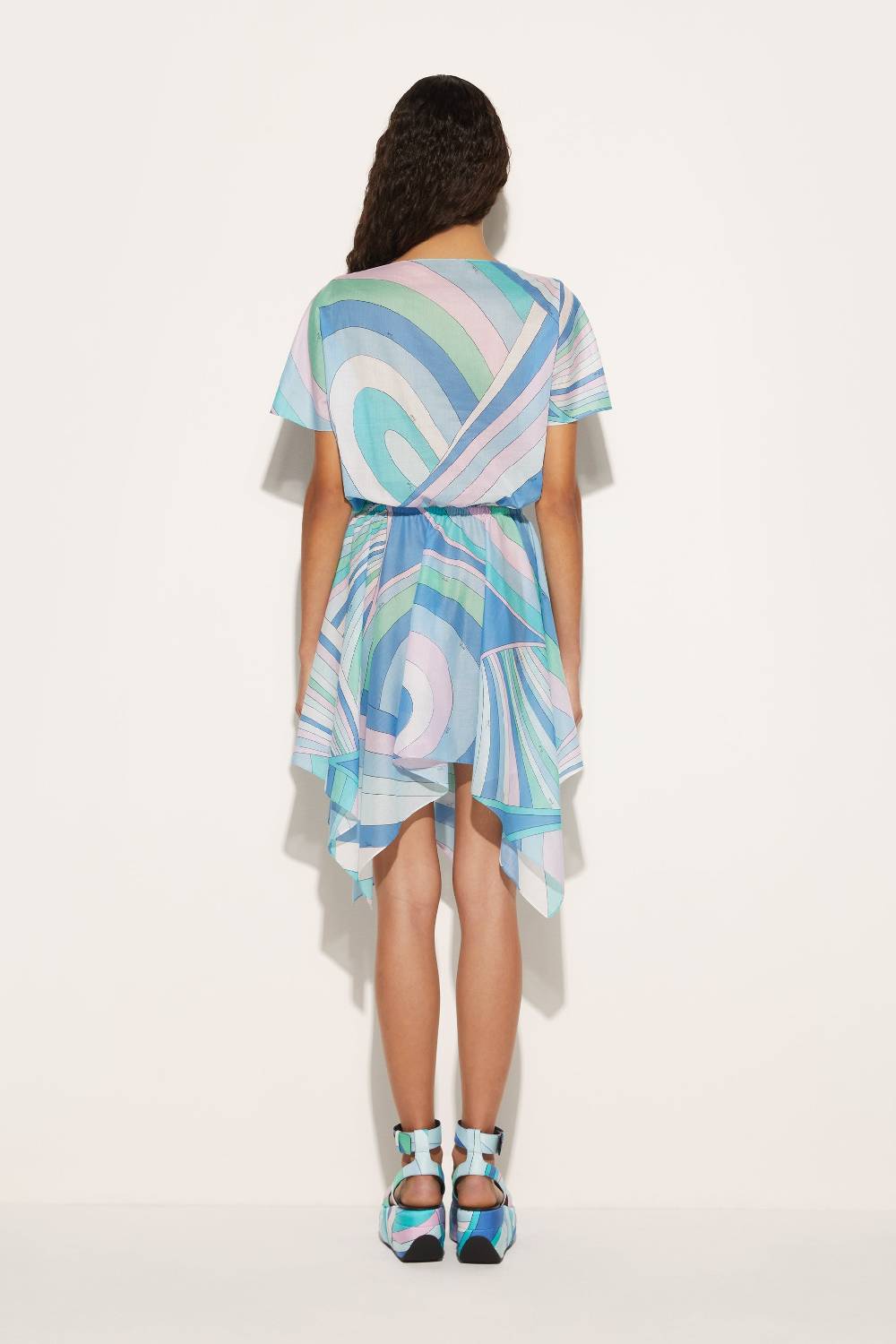 Pucci Mini abito con stampa Iride In Saldo