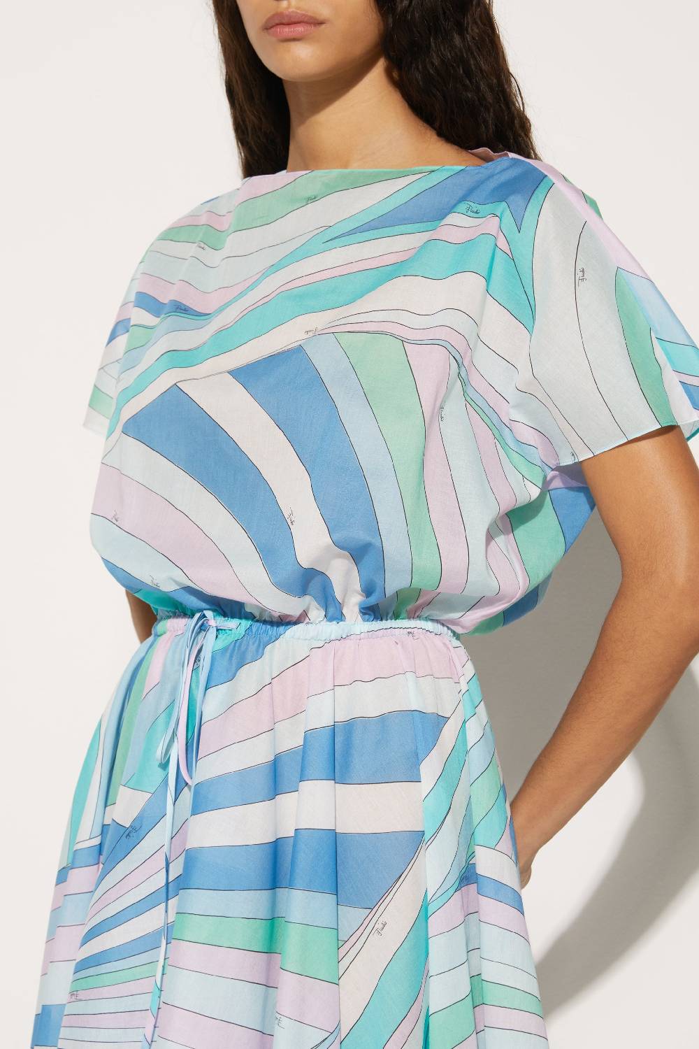 Pucci Mini abito con stampa Iride In Saldo