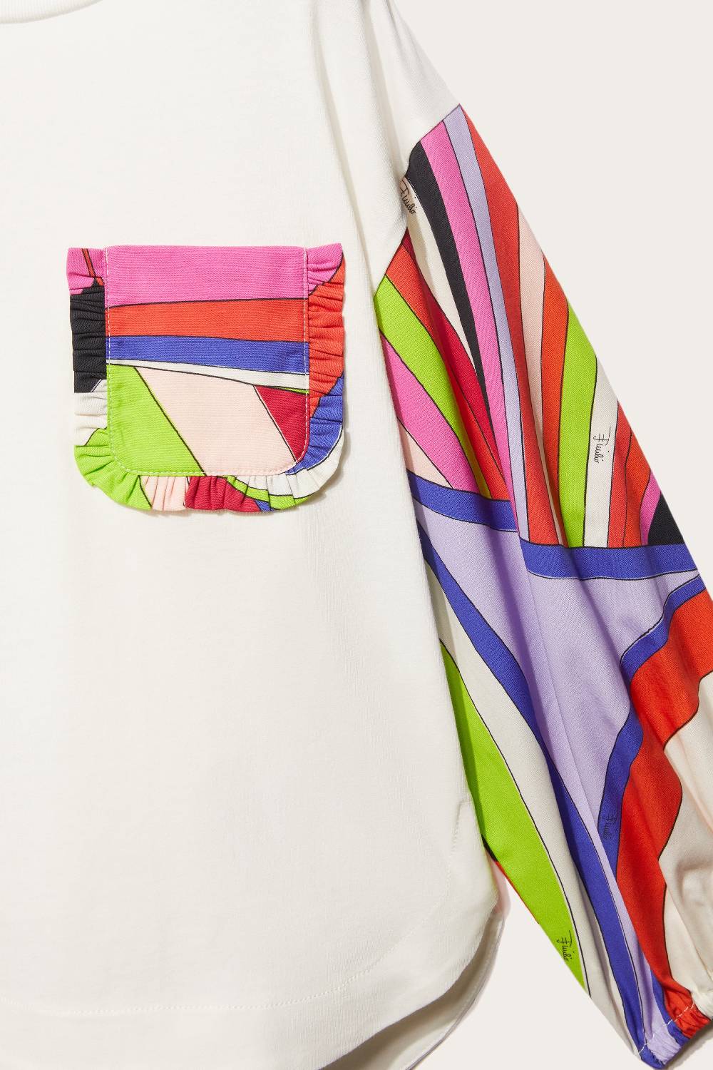 Pucci Iride-Print Cotton Top Economico