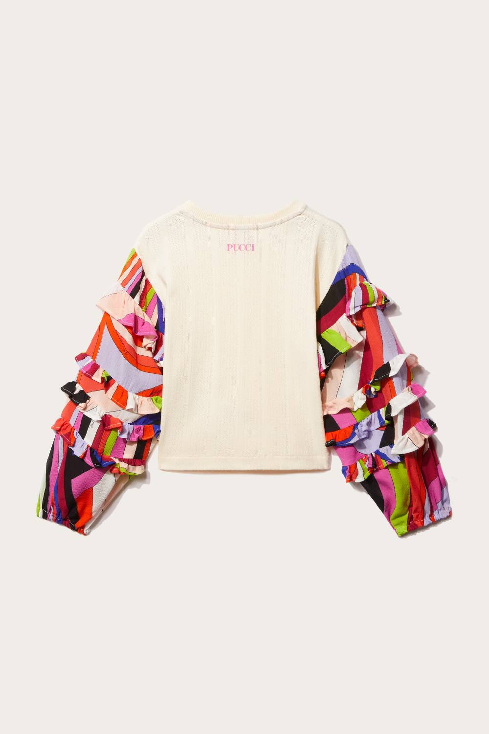 Pucci Iride-Print Crochet Top Online