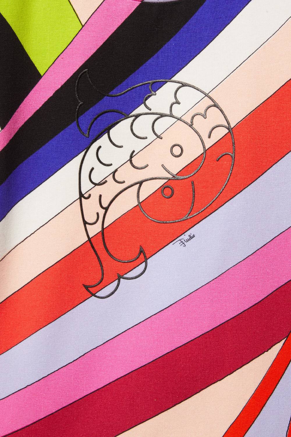 Pucci Iride-Print Top Outlet