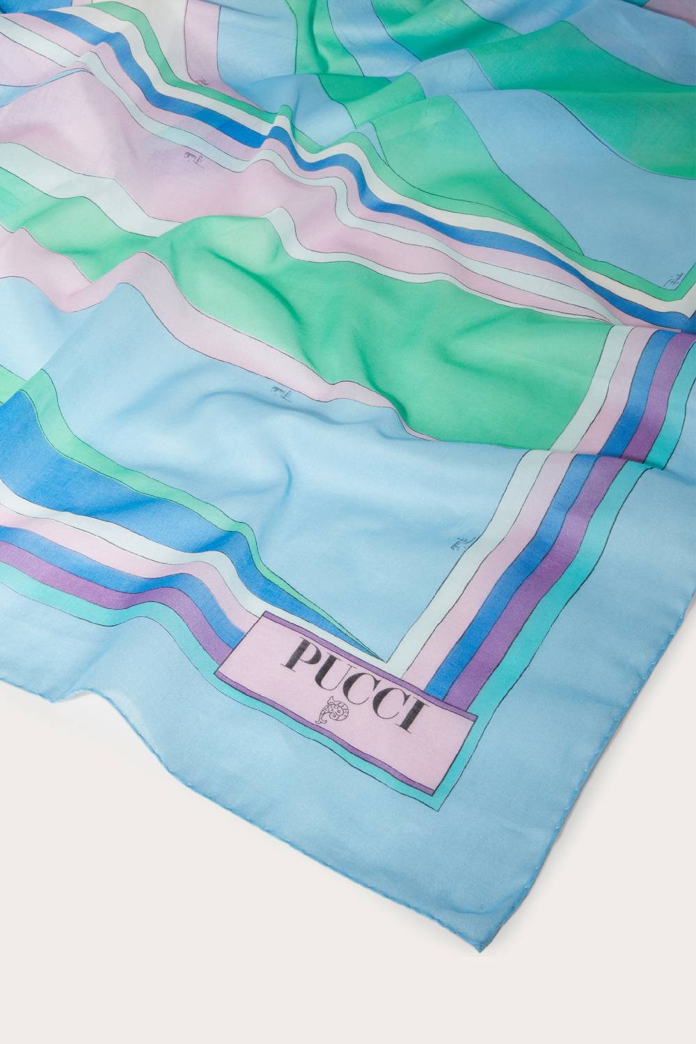 Pucci Sarong con stampa Cigni Vendite Flash
