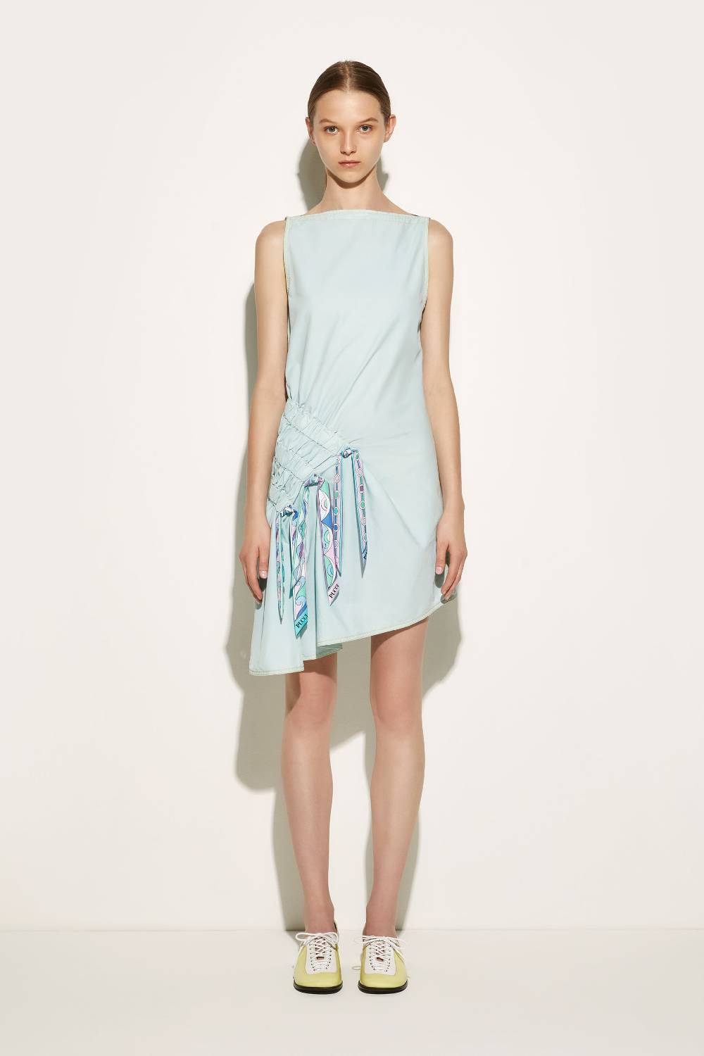 Pucci Mini abito con arricciature e finiture Vivara Nuova
